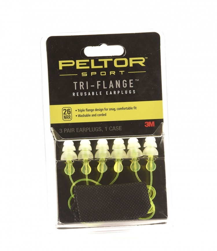 Peltor Sport and 3M Ultra Fit earplugs: pocket protection, from Brownells The Peltor Sport earplugs are an improved variant of the same overall design