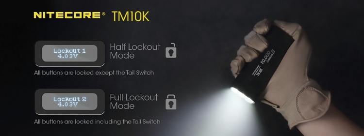 Nitecore TM10K: a 10.000 lumen "Tiny Monster" Nitecore TM10K: a 10.000 lumen "Tiny Monster"