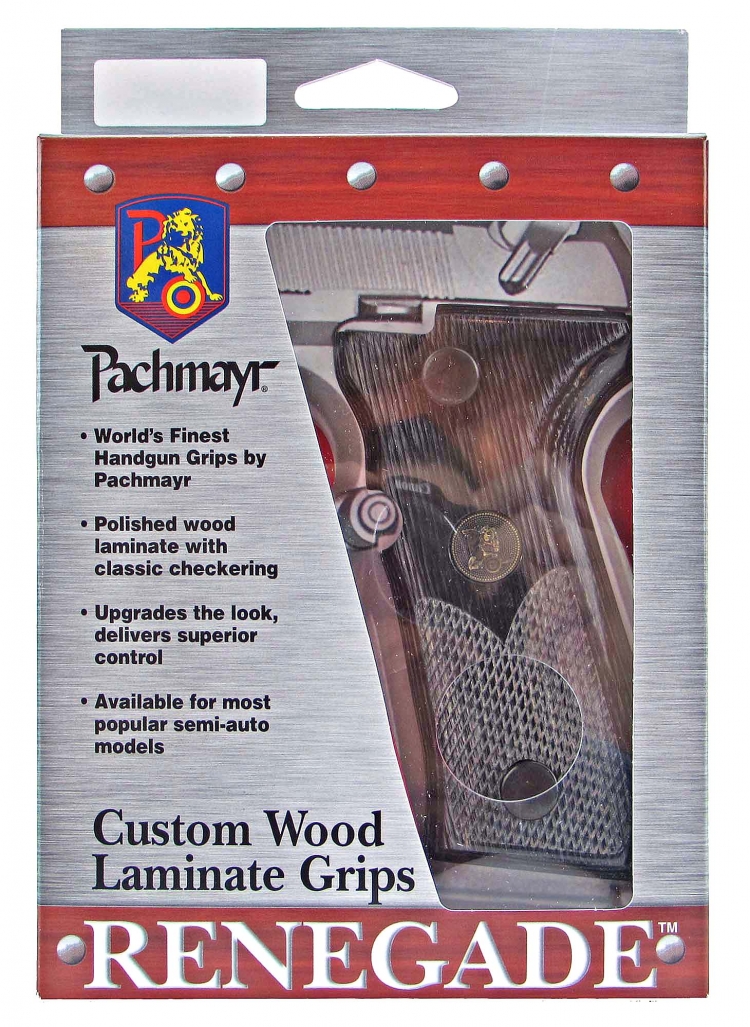 G10 Tactical and Renegade grips, by Pachmayr The Pachmayr Renegade grips are manufactured out of laminate wood