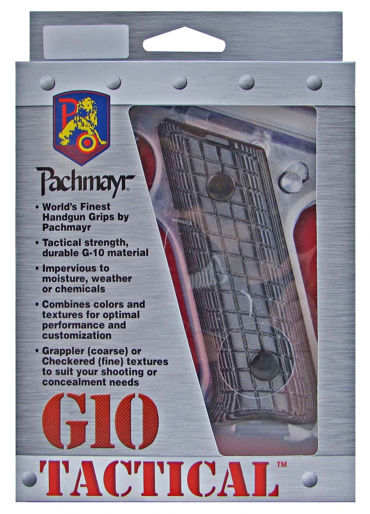 G10 Tactical and Renegade grips, by Pachmayr The G10 Tactical grips are ideal for both open and concealed carry