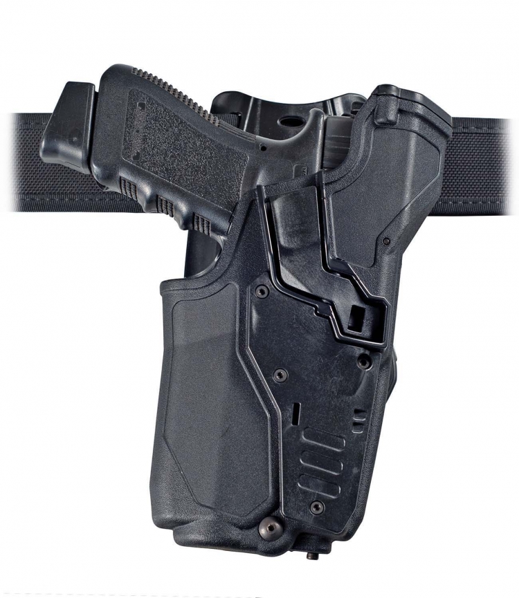 Fondina Radar CRAB-PRO Il design della nuova fondina Radar CRAB-PRO risolve il problema del porto in sicurezza di pistole munite di torce tattiche o laser di varie dimensioni. Il porto resta sicuro anche se l'arma è priva di accessori tattici. Sembra ovvio? Beh, non lo è.