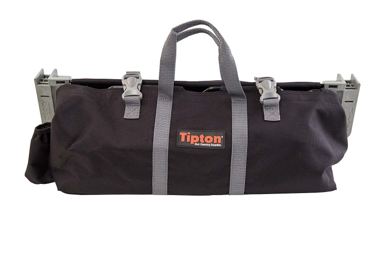 Tipton Transporter Range Vise The Tipton Transporter Range Vise can be folded into a practical range bag