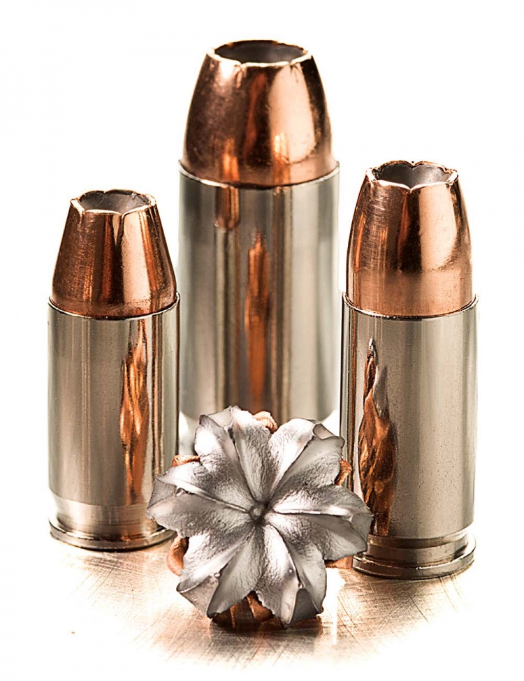 Munizioni SIG Sauer Elite Performance Il design espansivo delle palle SIG Sauer V-Crown a punta cava