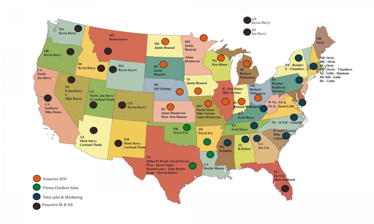 Fiocchi of America new 2016 140th Anniversary Catalog Fiocchi of America US map
