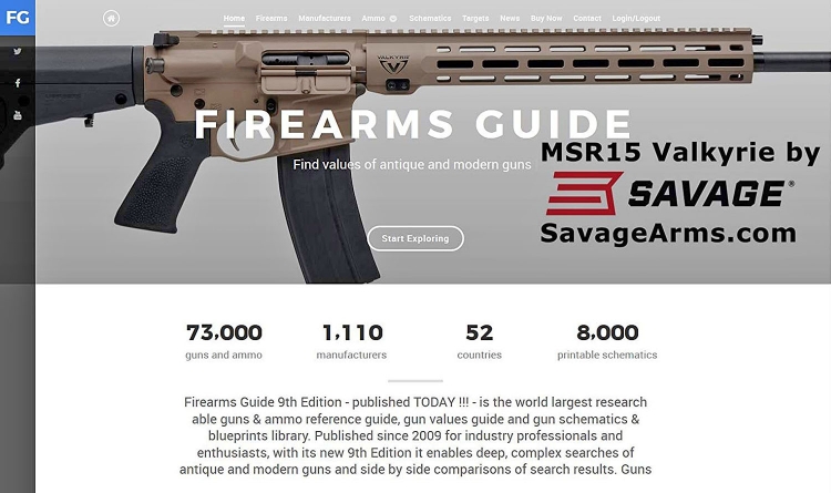 The 9th edition of the Firearms Guide is available as a 1-year subscription to the Internet-based database and as a combo with a 16gb USB edition allowing discerning researchers to have it always handy for quick reference. Includes ammo charts, downloadable blueprints and targets, cross-reference capabilities, a gun value chart, and more.