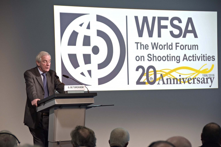 Mr. Gilbert De Turckheim (France), has been the keynote speaker for “True Conservation in a Modern World”
