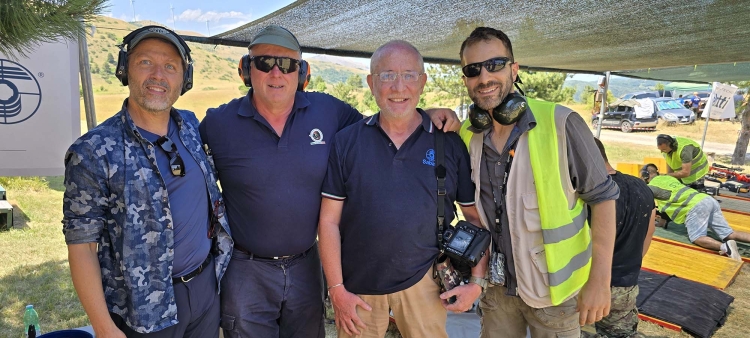 Trofeo Fiocchi-Sabatti 2025, resoconto per immagini Alberto Panza, Giorgio Pagani, Bruno Circi, Ugo Pelosi: padrini del Trofeo Fiocchi-Sabatti e fra i primi a portare il tiro a lunga distanza alla portata di tutti, in Italia, circa vent'anni fa.