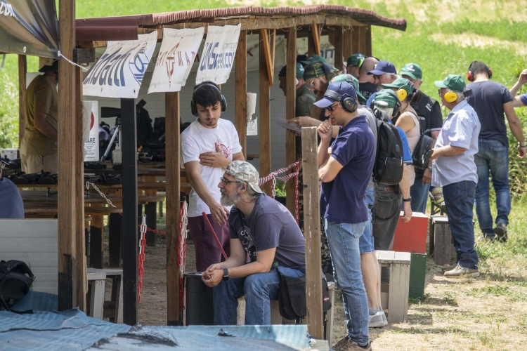 Carabine Sabatti in prova al Long Range Shooting Roma L'evento era su prenotazione/registrazione su numero chiuso: quasi 60 i partecipanti totali
