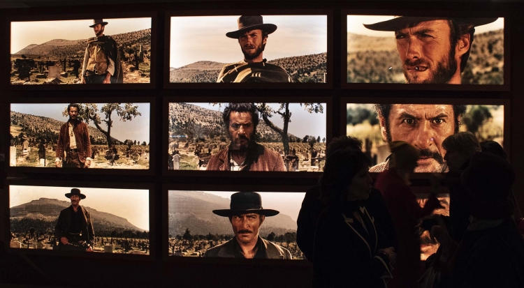 C'era una volta Sergio Leone: in mostra all'Ara Pacis, gli 'spaghetti western' e non solo C'era una volta Sergio Leone: in mostra all'Ara Pacis, gli 'spaghetti western' e non solo