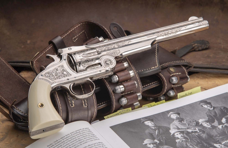 C'era una volta Sergio Leone: in mostra all'Ara Pacis, gli 'spaghetti western' e non solo L'ultima nata fra le armi corte Uberti: la Smith & Wesson No. 3 American Second Model