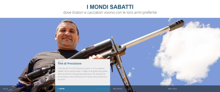 Nuovo sito web Sabatti Nuovo sito web Sabatti
