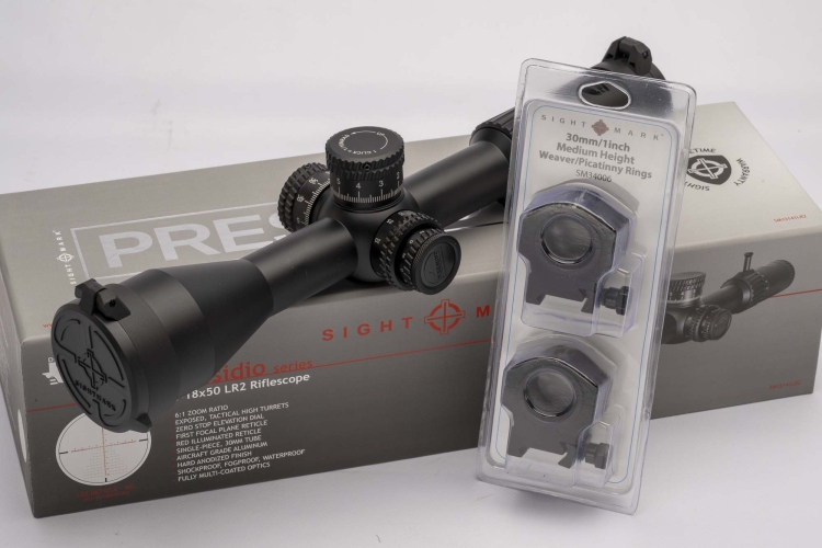 Sightmark Presidio 3-18x50 LR2 riflescope Sightmark Presidio 3-18x50 LR2 riflescope