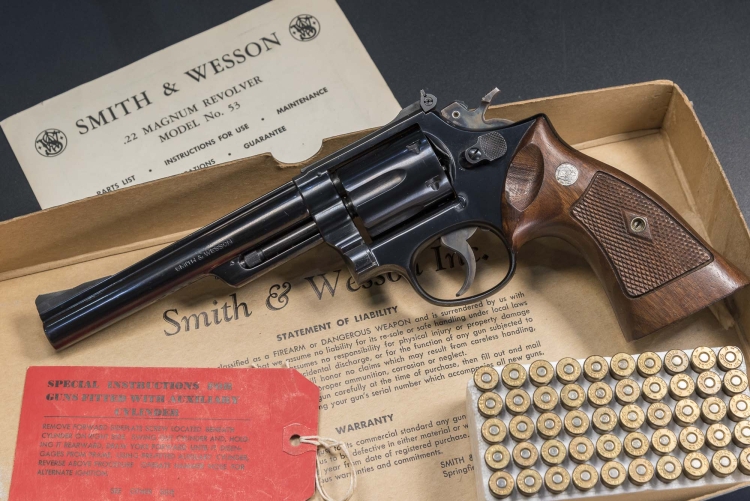 Smith & Wesson Model 53: an unusual revolver in caliber .22 Remington Jet Smith & Wesson Model 53: an unusual revolver in caliber .22 Remington Jet