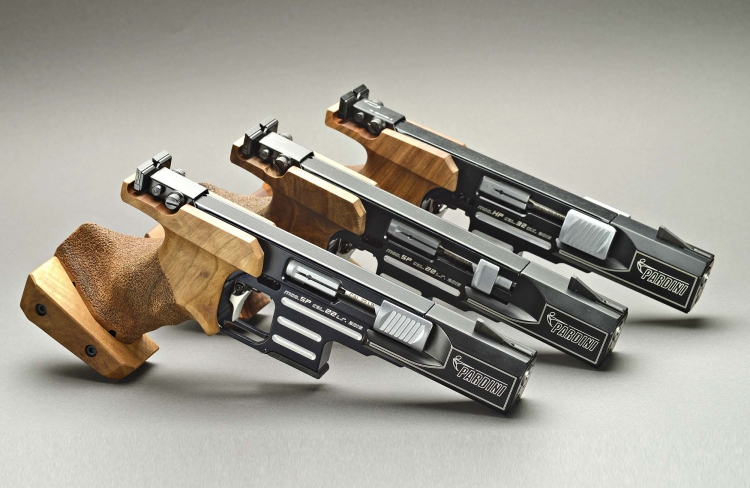 2016 ISSF World Cup: 6 medals for the Pardini pistols Pardini All in One: a new Pardini conversion kit allows you to use 1 pistol for 3 events