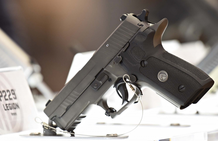 The SIG Sauer P229 Legion pistol