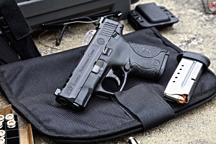 Smith & Wesson's three new M&P pistols M&P SHIELD ported models are now available with Tritium night sights