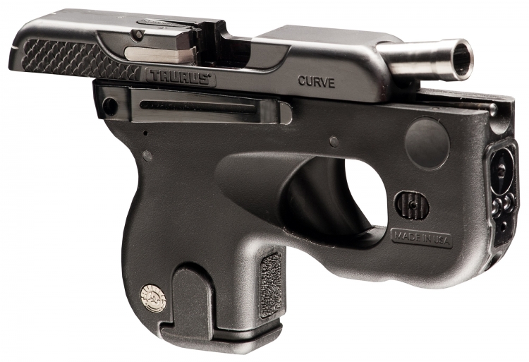 Taurus Curve: la brasiliana da difesa che non ti aspetti! Il caricatore della Taurus Curve ospita fino a sei colpi calibro 9 Corto