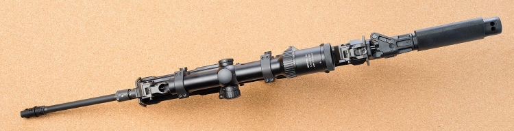 CZ and the Czech School of Gunmaking: the international days The CZ BREN 805 rifle features an aluminum alloy upper receiver and a polymer lower