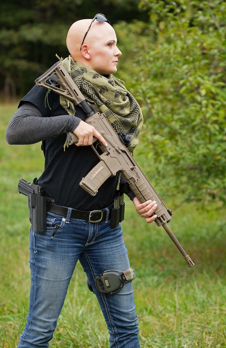 Joshua MK5: the AR/AK Hybrid Rifle The gas system of the Joshua MK5 is adjustable for reliability and versatility