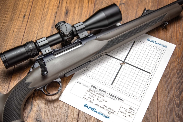 Sabatti Saphire: a surprising hunting carbine 3 shots at 110 yards