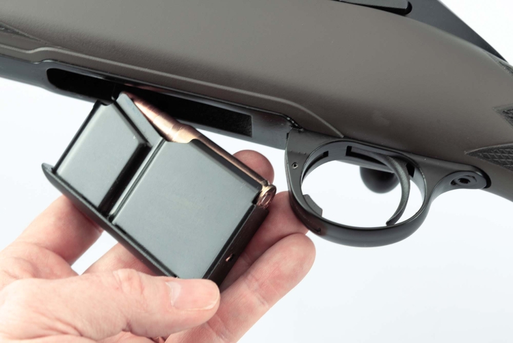 Sabatti Saphire: a surprising hunting carbine The Saphire uses sheet metal magazines, but Sabatti is transitioning to polymer magazines on all models.