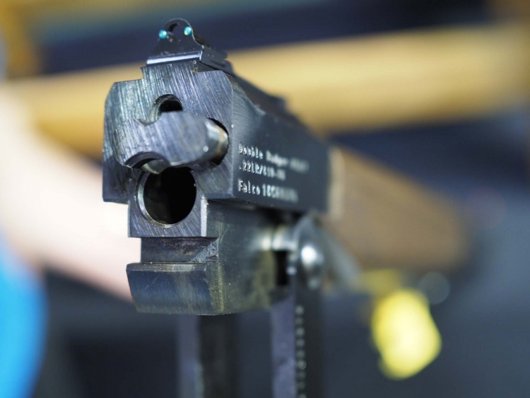 Chiappa Firearms Double Badger now in 20 Gauge and .22 Long Rifle caliber The breech view of the new Chiappa Firearms Double Badger Combination Gun in 20 Gauge and .22 Long Rifle caliber