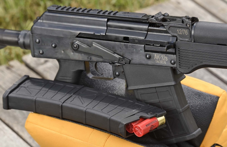 The controls configuration on the S.D.M. AK-12s Tactical is patterned after the AK/AKM layout