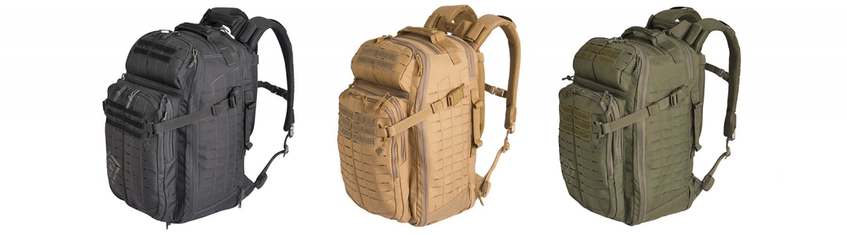 Zaino First Tactical TACTIX Half-Day e custodia per carabina da 36" I tre colori disponibili: Black, Tan e Verde