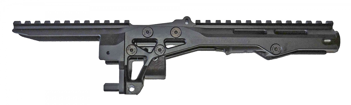 SAG AK Chassis MK2: per modernizzare il "Kala" Il SAG AK Chassis MK2 senza la sua astina; si noti il Trunnion integrale