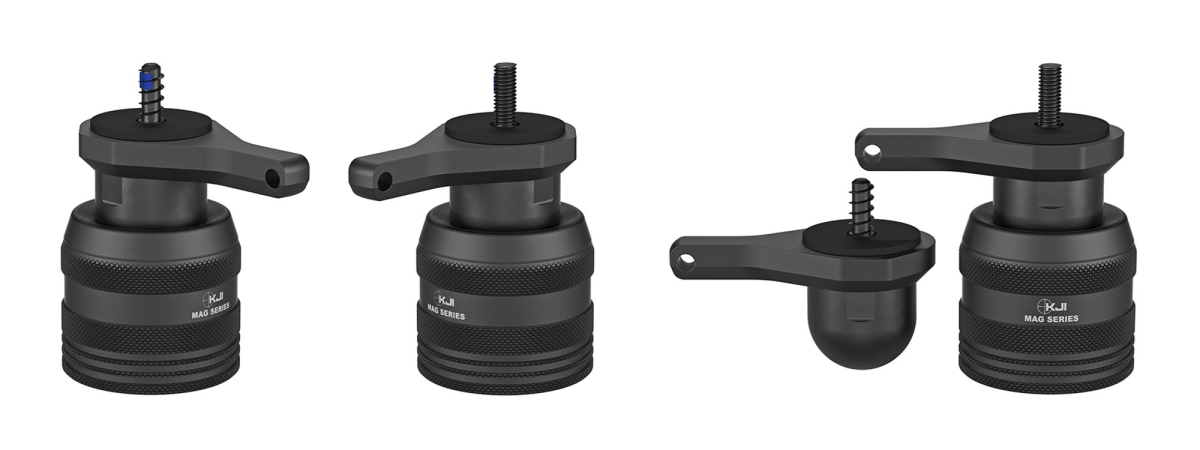 KJI Precision Mag Series: una rivoluzione nel tiro con la carabina Adattatori magnetici Mag Series per magliette per cinghie di tracolla