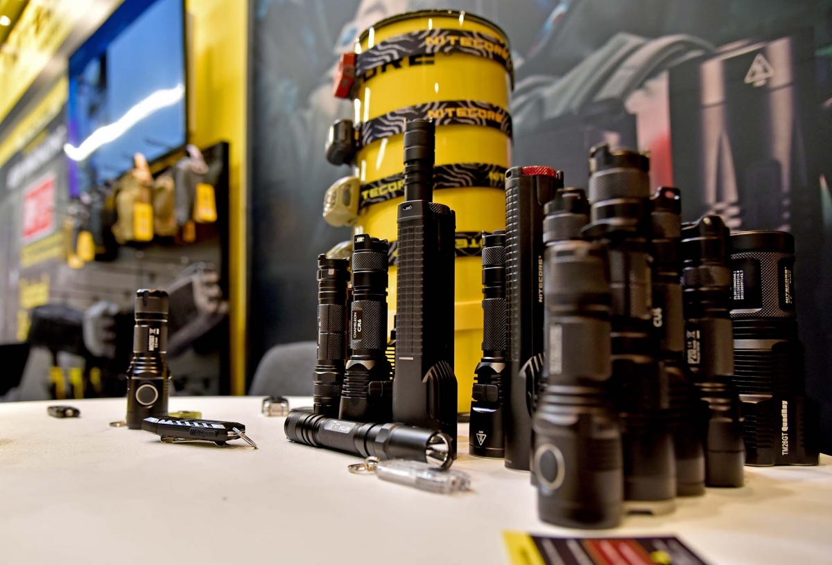 Too many new products at the Nitecore IWA booth to be able to cover all of them here...