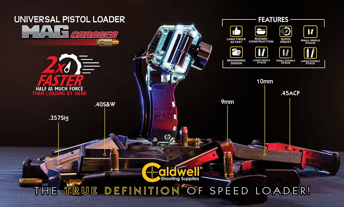 Caldwell Mag Charger Universal Pistol Loader: il carichino universale per pistole