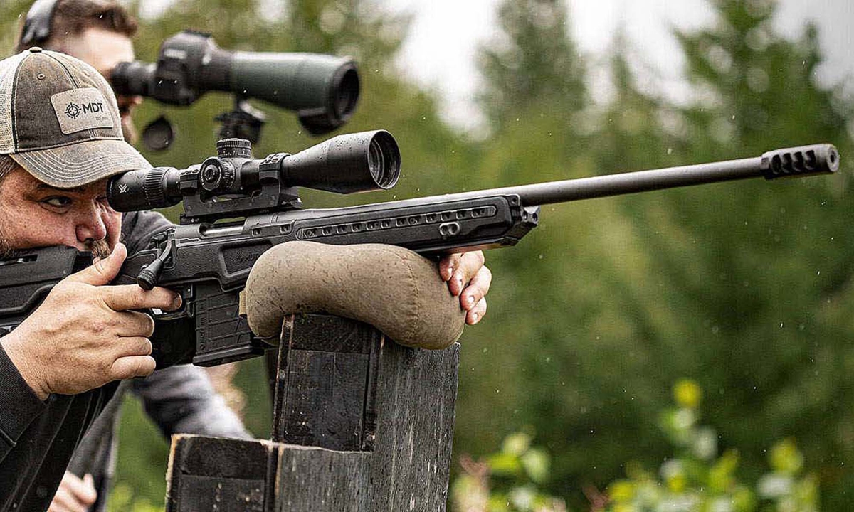 MDT JAE-G5 chassis, new and updated for Remington 700 action rifles