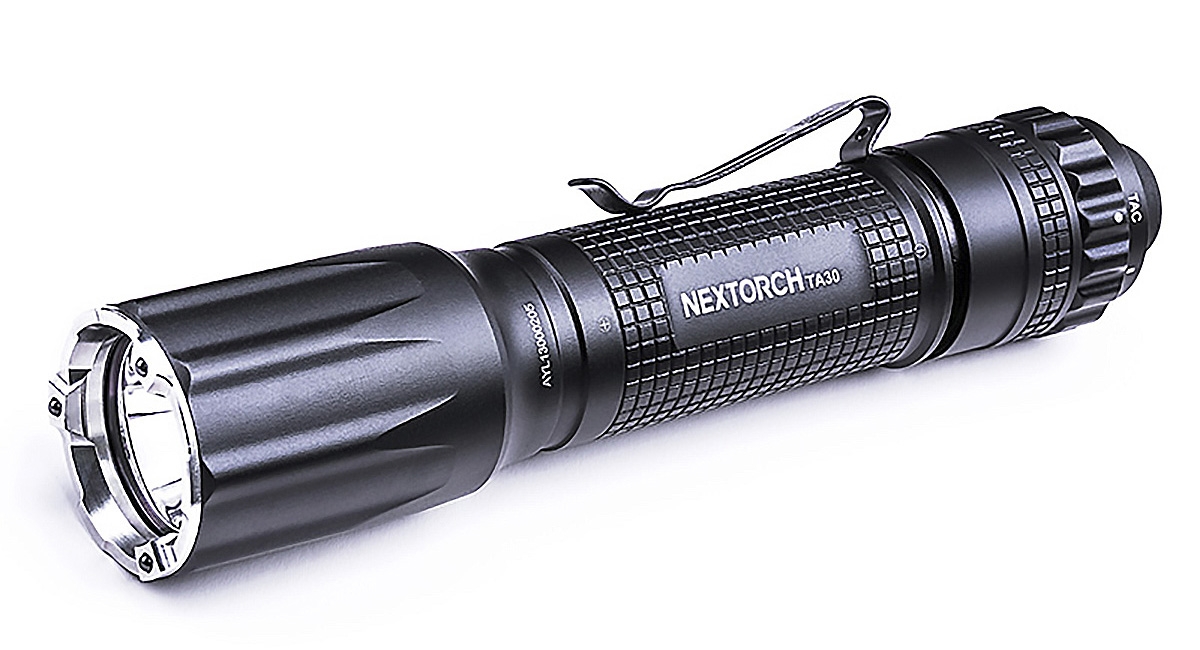 Nextorch upgraded TA30 one-step strobe tactical flashlight Nextorch upgraded TA30 one-step strobe tactical flashlight