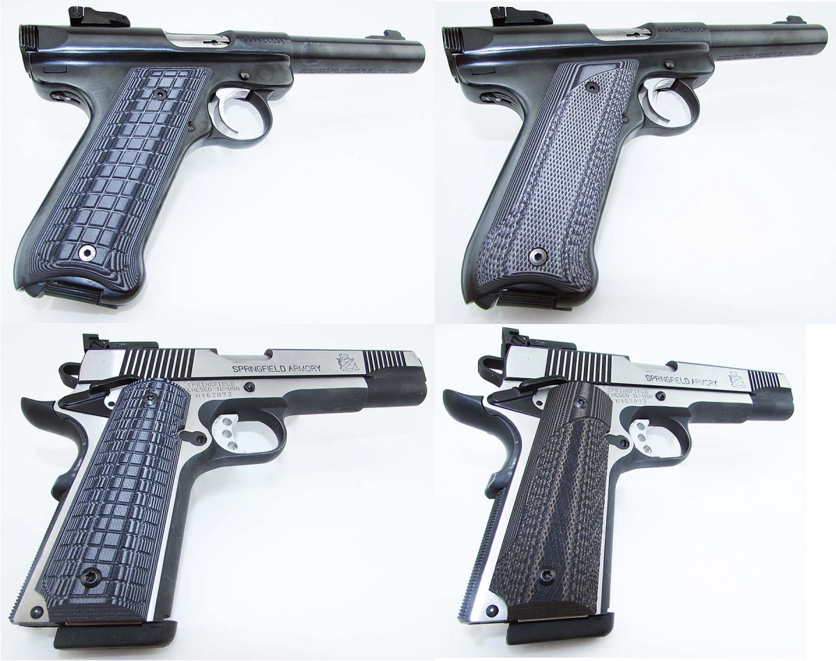 G10 Tactical and Renegade grips, by Pachmayr Pachmayr's G10 Tactical pistol grips are impervious to moisture, weather or chemicals