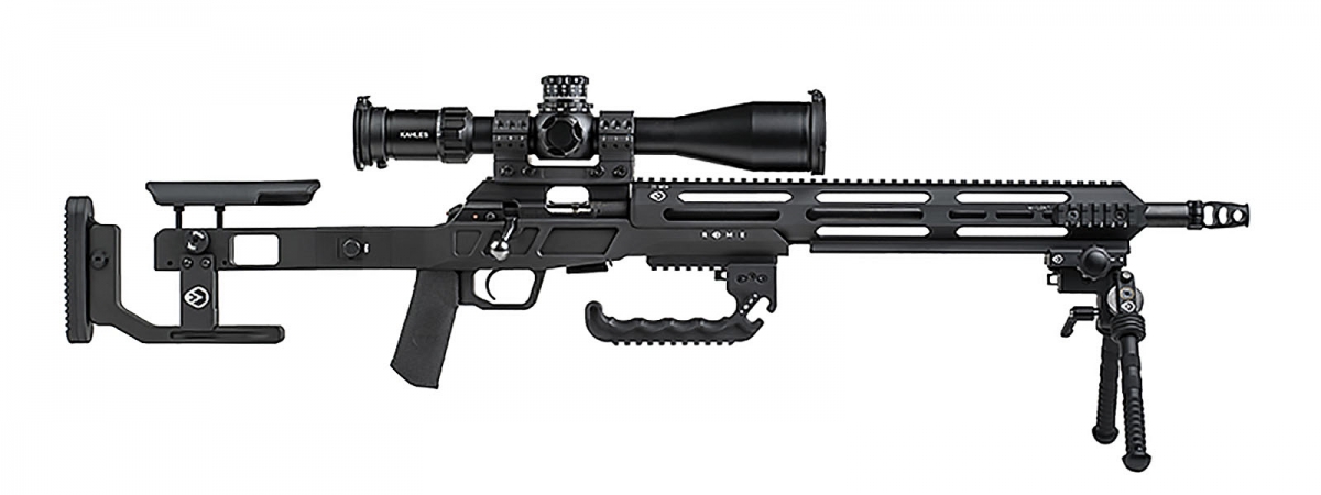 Rome &quot;Lorica&quot;: lo chassis per trasformare la carabina CZ 457 in una mini-Victrix
