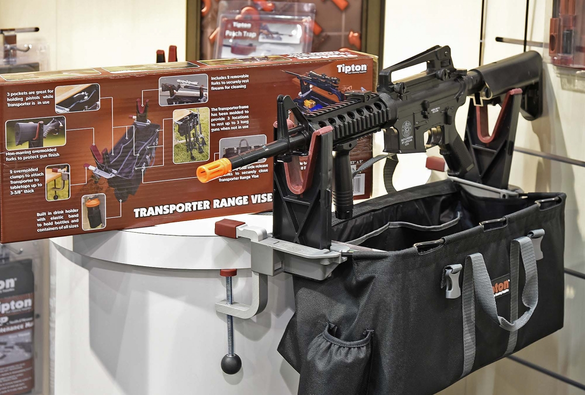 The Tipton Transporter Range Vise, from Battenfeld Technologies