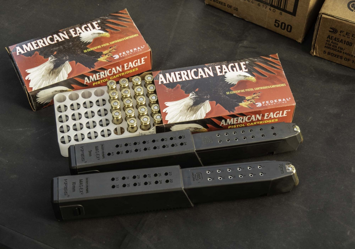 KRISS USA MagEx2 magazine extensions for Glock pistols KRISS USA MagEx2 magazine extensions for Glock pistols