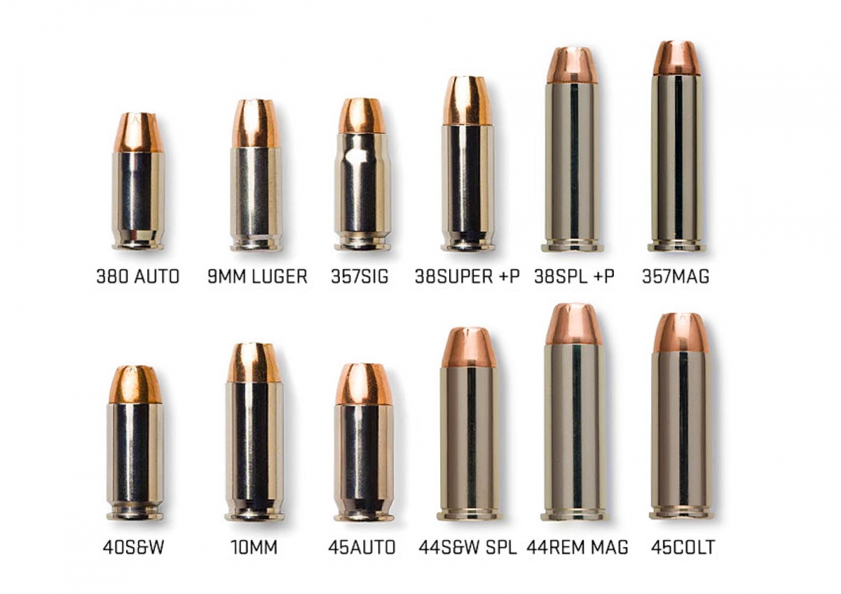 Munizioni SIG Sauer Elite Performance Alcuni dei calibri per arma corta disponibili nella linea di caricamenti SIG Sauer Elite Performance