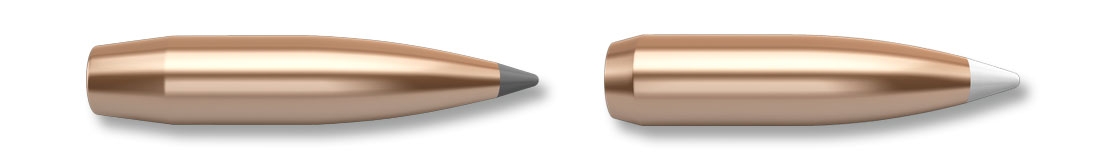 .30 Nosler ammunition The 180 gr and 210 gr Accubond bullets used in the Trophy Grade Nosler cartridges, but also available for reloading purposes