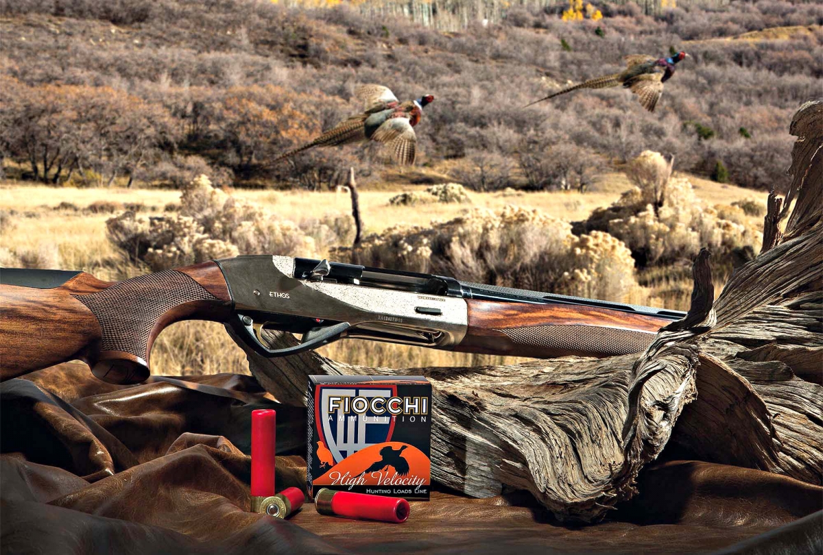 Fiocchi 28 gauge 3” shotshell, realized in cooperation with Benelli USA for their Benelli ETHOS shotgun