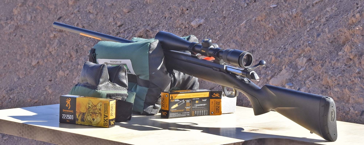 The new Browning hunting ammunition were available for testing at the Industry Day at the Range, the day before the start of SHOT Show