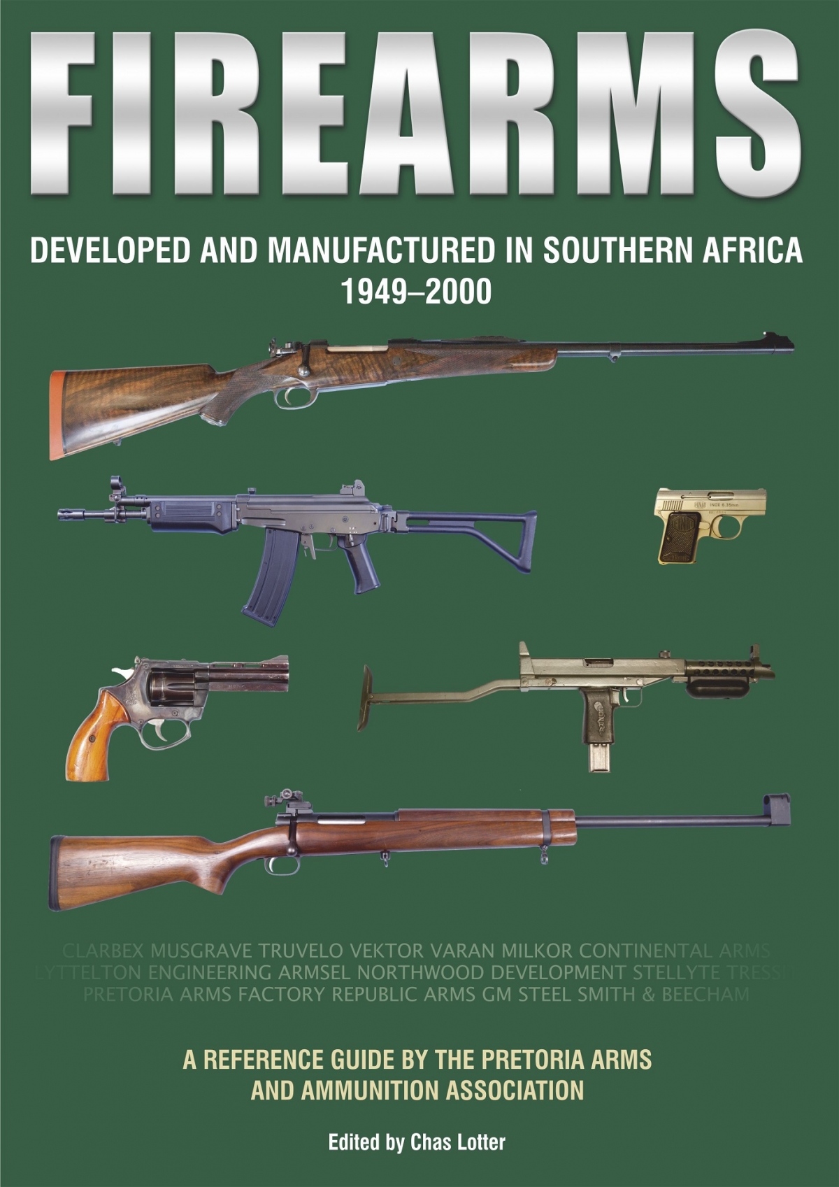 Firearms Developed and Manufactured in Southern Africa 1949-2000: un trattato eccezionale! Un testo che assolutamente non può mancare nelle biblioteche di collezionisti d'armi, appassionati di cultura armiera e ricercatori storici!