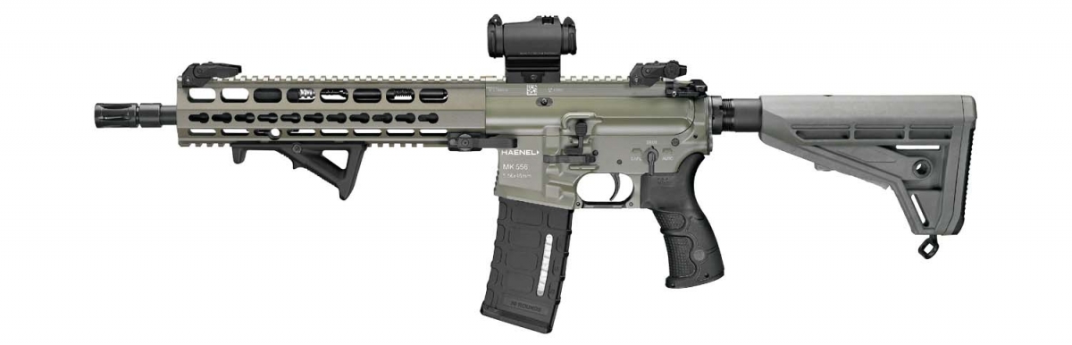 Another Country chooses an AR platform as its next service rifle: Germany ditches the Heckler &amp; Koch G36 in favor of the MK 556, a piston-driven platform manufactured by the Defence division of C.G. Haenel of Thuringia!