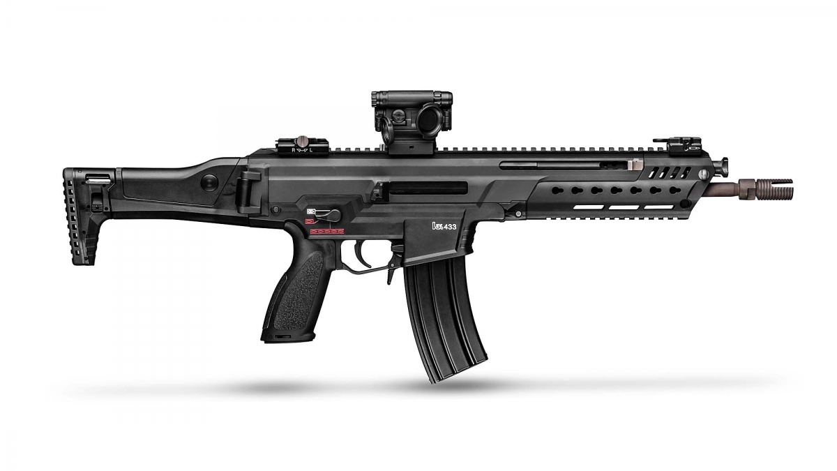 Haenel MK 556 to replace the Heckler & Koch G36 in German service! Unexpected loser: the German Armed Forces passed on on the last-gen Heckler & Koch HK433