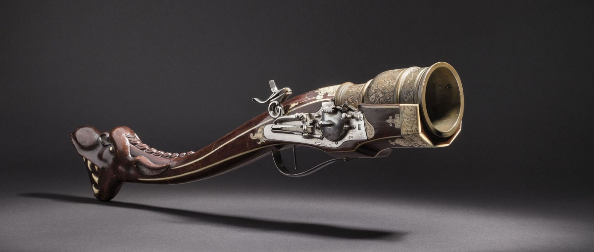 Hermann Historica Spring Auction 2018 A significant de luxe grenade gun, South German, circa 1610/20