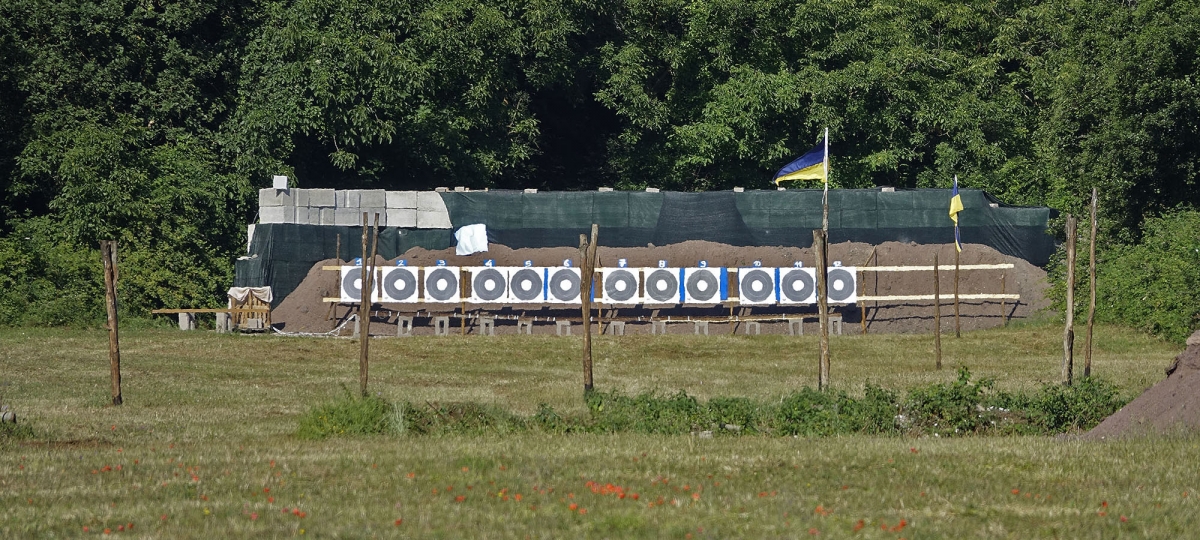 Le linee a 600 yards (540m)