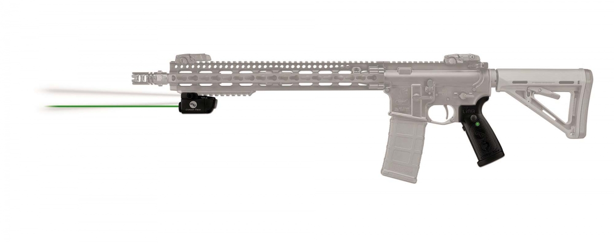 Smith & Wesson acquires Crimson Trace Crimson Trace is known for its history of technological breakthroughs: pictured is the new LiNQ™, the World's first wireless laser and white light system for AR-15 derivative rifles and carbines