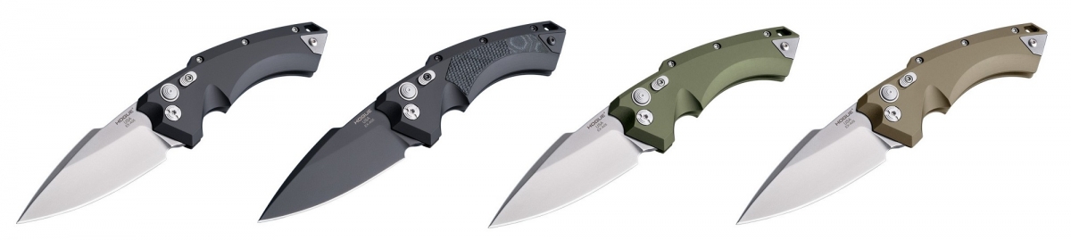 La linea di coltelli Hogue EX-A05 con lama 'Spear point'