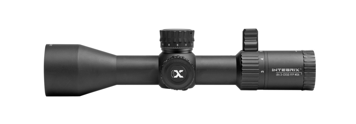 Cannocchiali Integrix, le nuove ottiche di fascia alta di Leapers Integrix iX4 3-12x50 FFP MOA